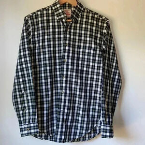 Flint and Tinder cotton plaid button down shirt size men’s S